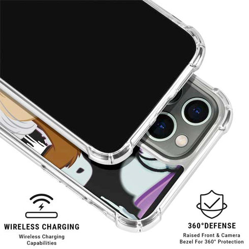 Looney Tunes Splatter Paint Tasmanian Devil iPhone 16 Pro Clear Case